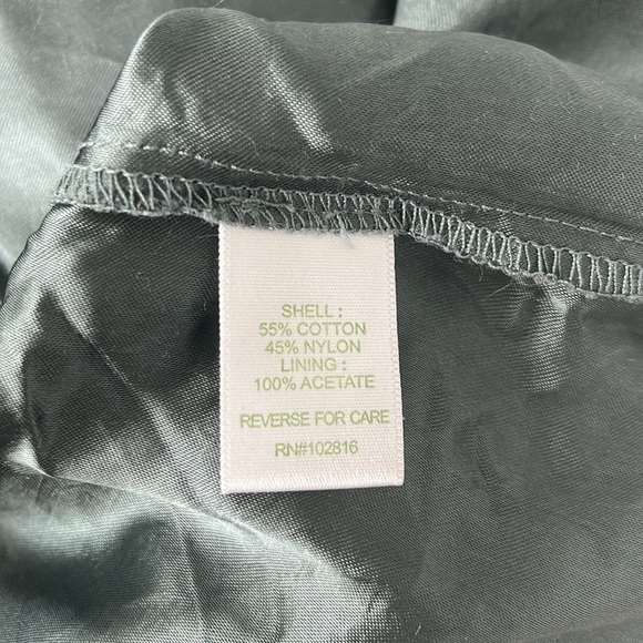 Garnet Hill Lace Overlay Floral Leaf Dress Size 12 - Picture 7 of 8